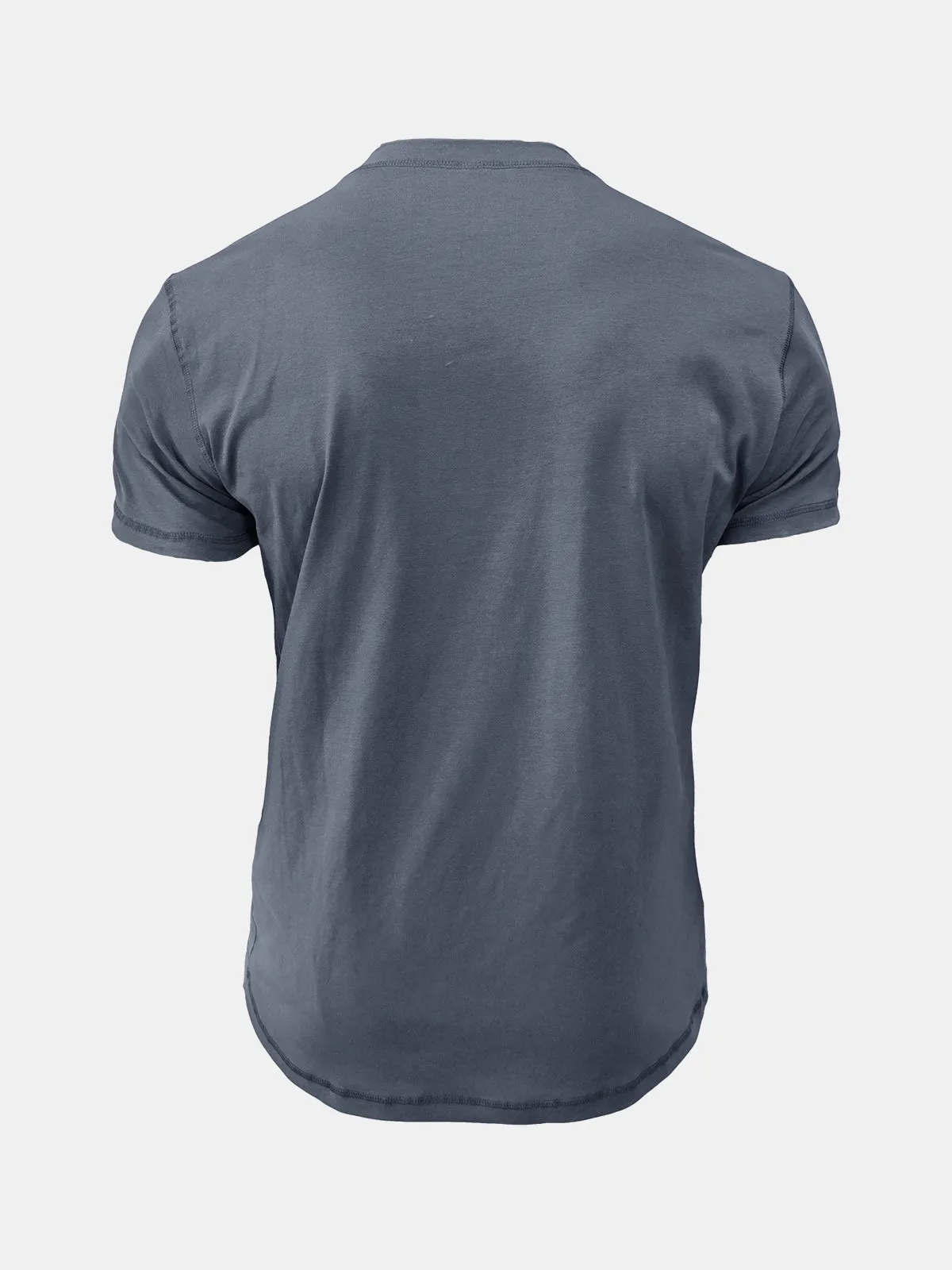 Men's Casual Breathable Cotton Summer Short Sleeve T-Shirt