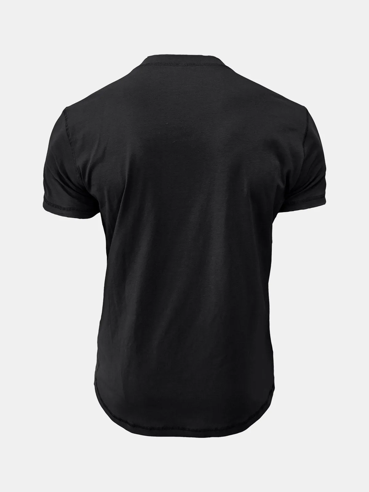 Men's Casual Breathable Cotton Summer Short Sleeve T-Shirt