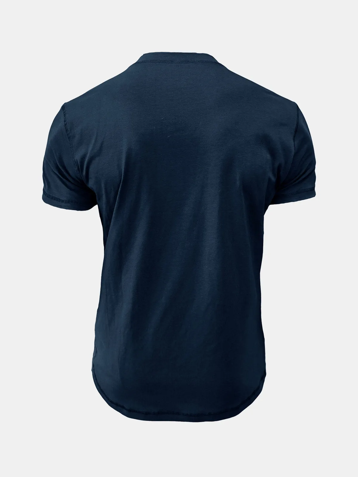 Men's Casual Breathable Cotton Summer Short Sleeve T-Shirt