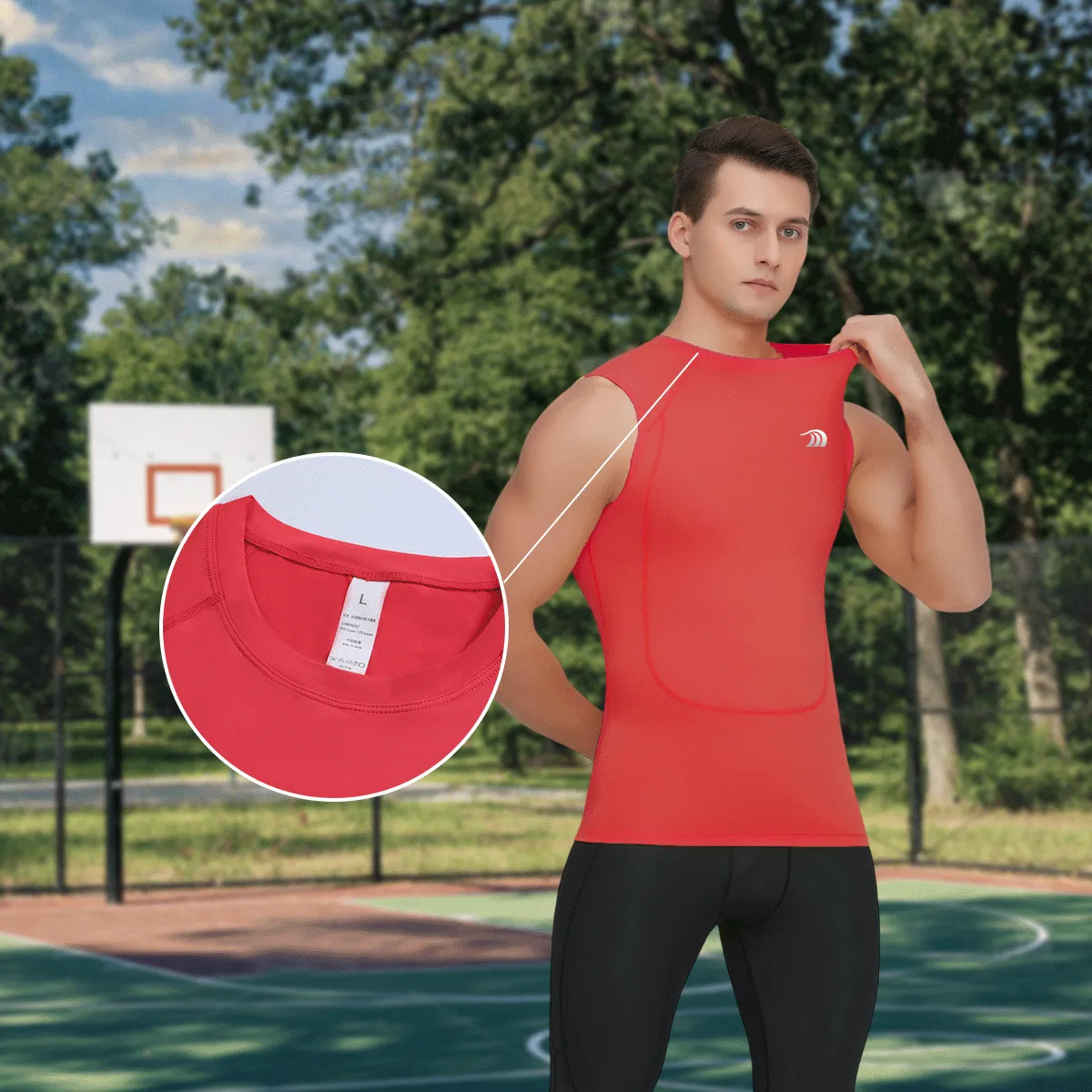 Men's Compression Sports Vest