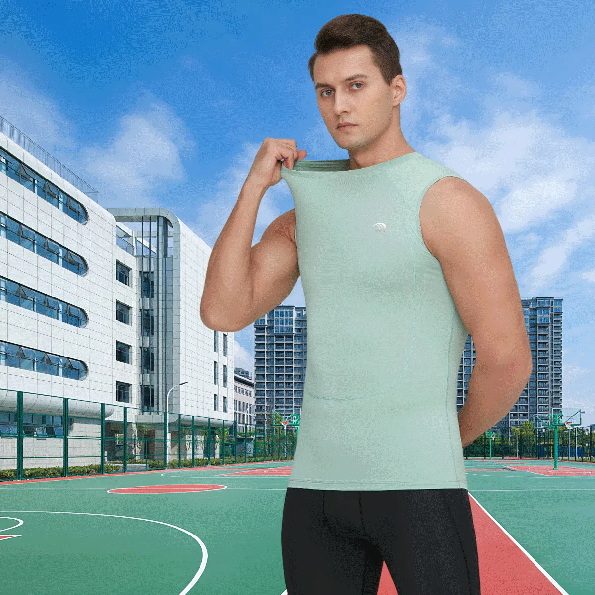 Men's Compression Sports Vest