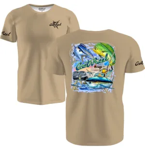 Men's Dri-Fit SS Tan Troller
