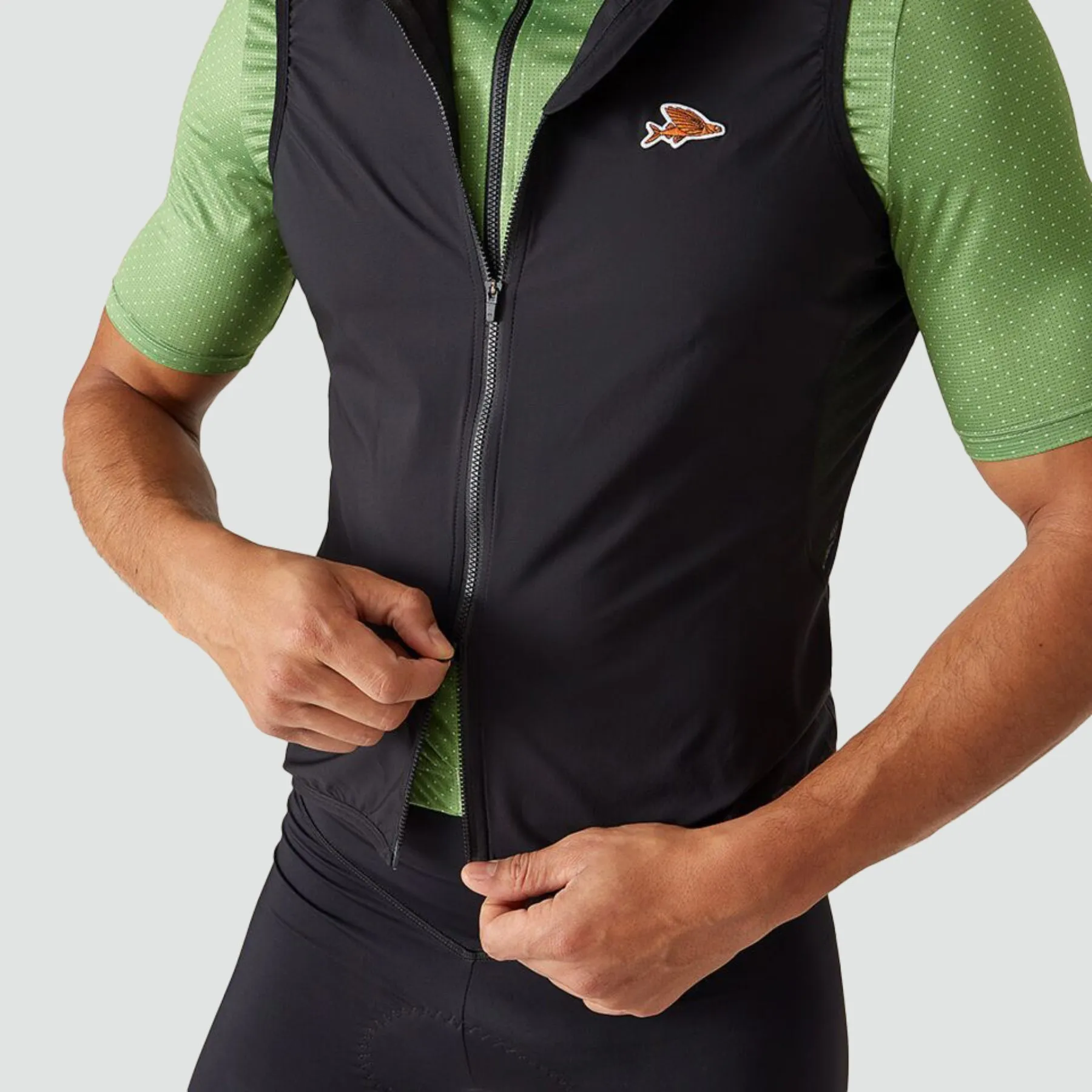 Men's Edith Gilet - Black