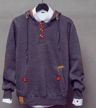 Men's Fashion Hooded Sweatshirt Up To 5XL