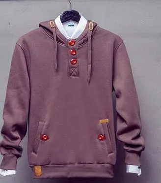 Men's Fashion Hooded Sweatshirt Up To 5XL
