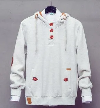 Men's Fashion Hooded Sweatshirt Up To 5XL