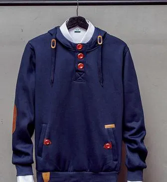 Men's Fashion Hooded Sweatshirt Up To 5XL