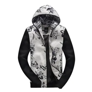 Men's Fashion Printed Hoodie Jacket Up To 3XL