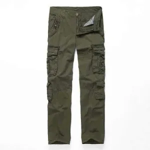 Mens Multi-pocket Cargo Pants