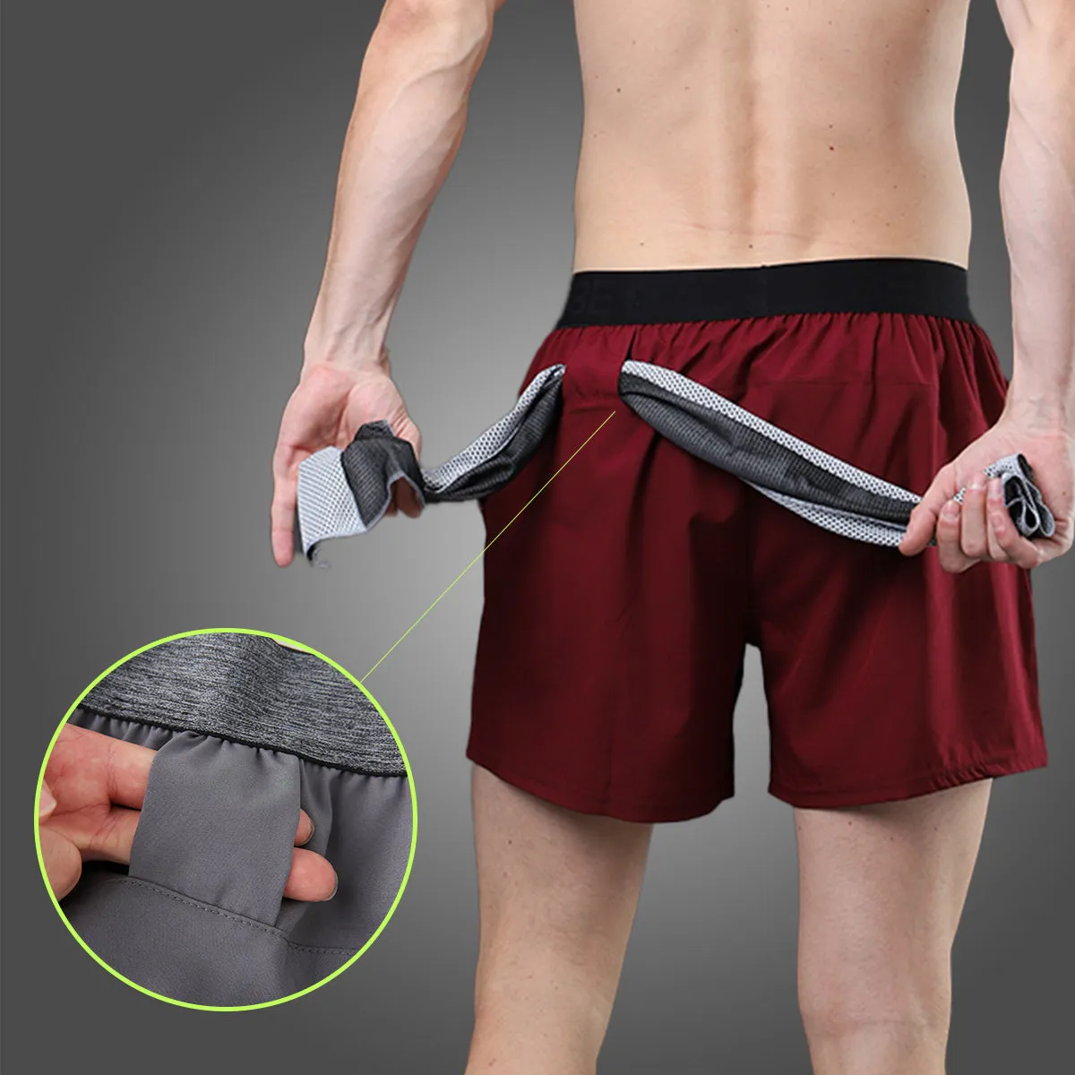 Men's Outdoor Fitness Shorts