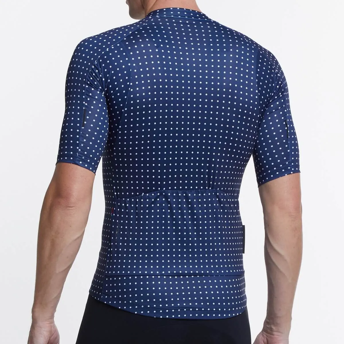 Men's Ultralight Jersey - Navy Grid Dot