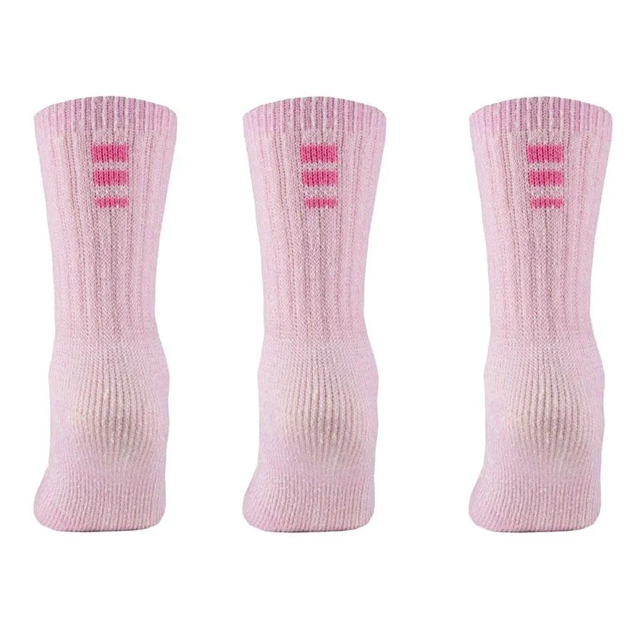 Merino Kids Midweight Crew Socks- 3PK