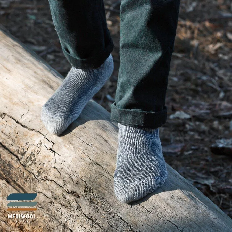Merino Kids Midweight Crew Socks- 3PK