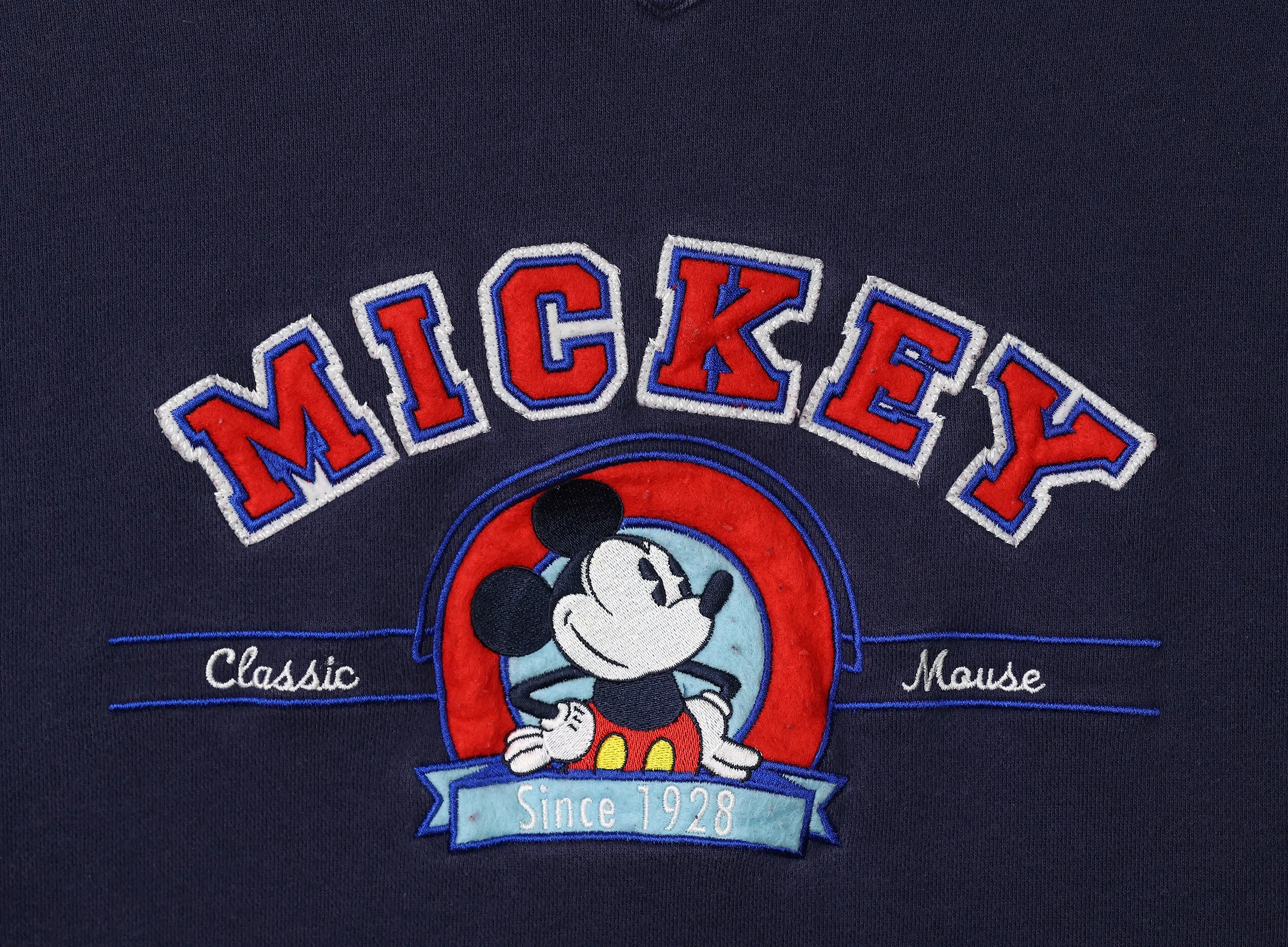 Mickey Mouse Disney Sweatshirt - Blue - M
