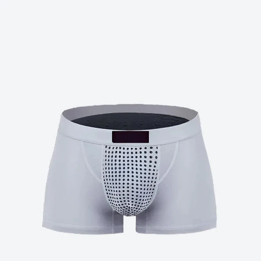 Moisture-Wicking Mesh Panel Boxer Shorts