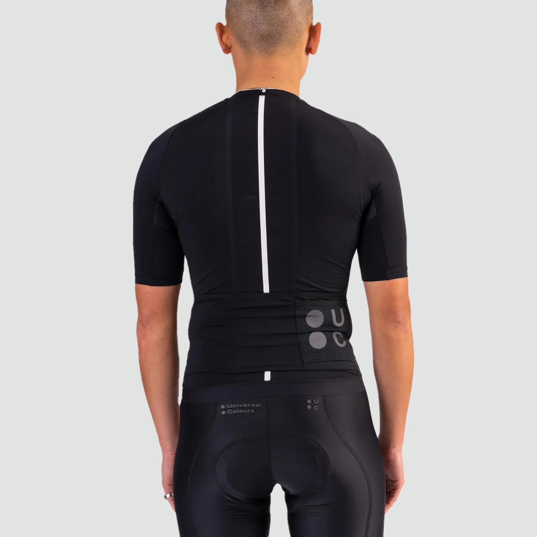 Mono Short Sleeve Jersey - Black