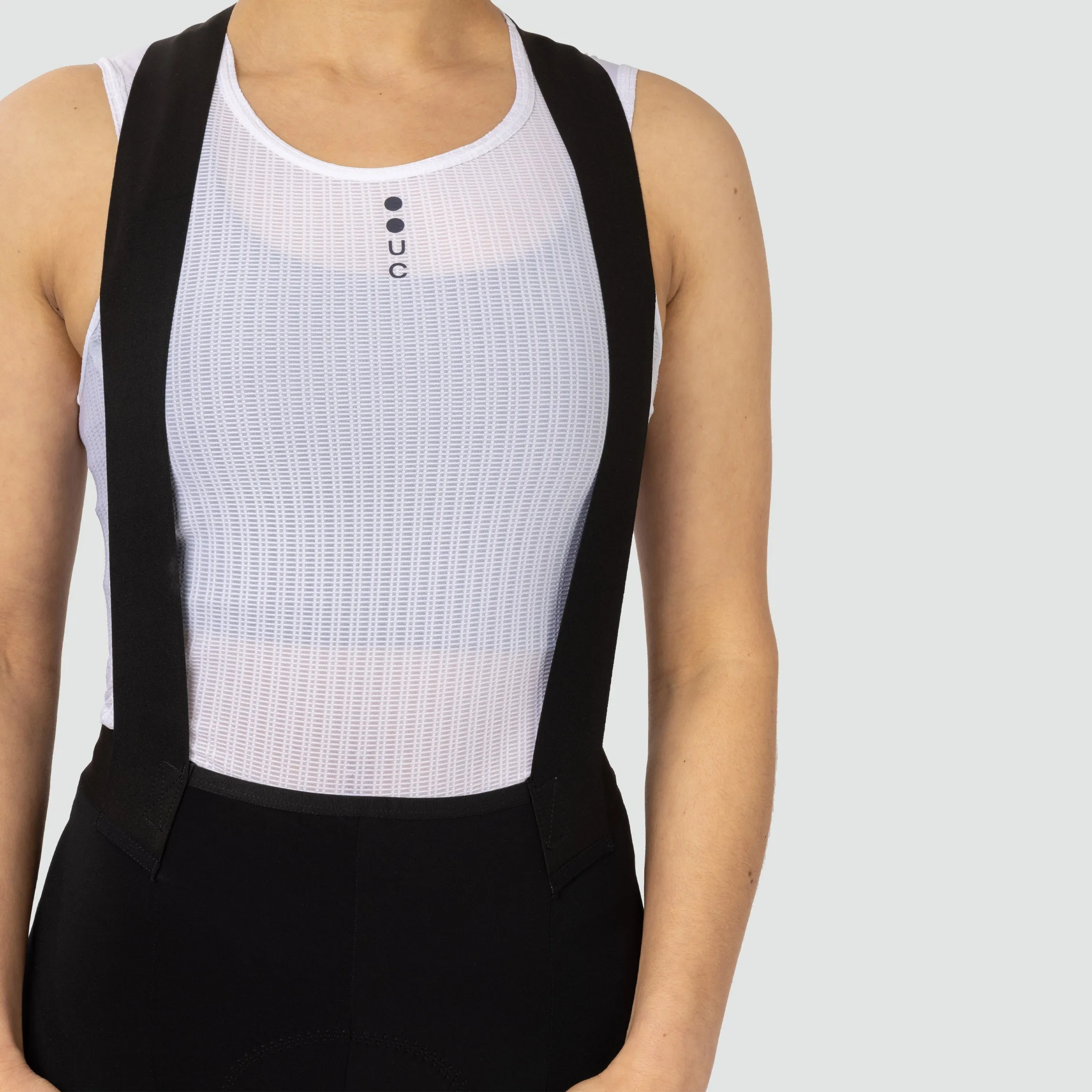 Mono Womens Sleeveless Base Layer - White