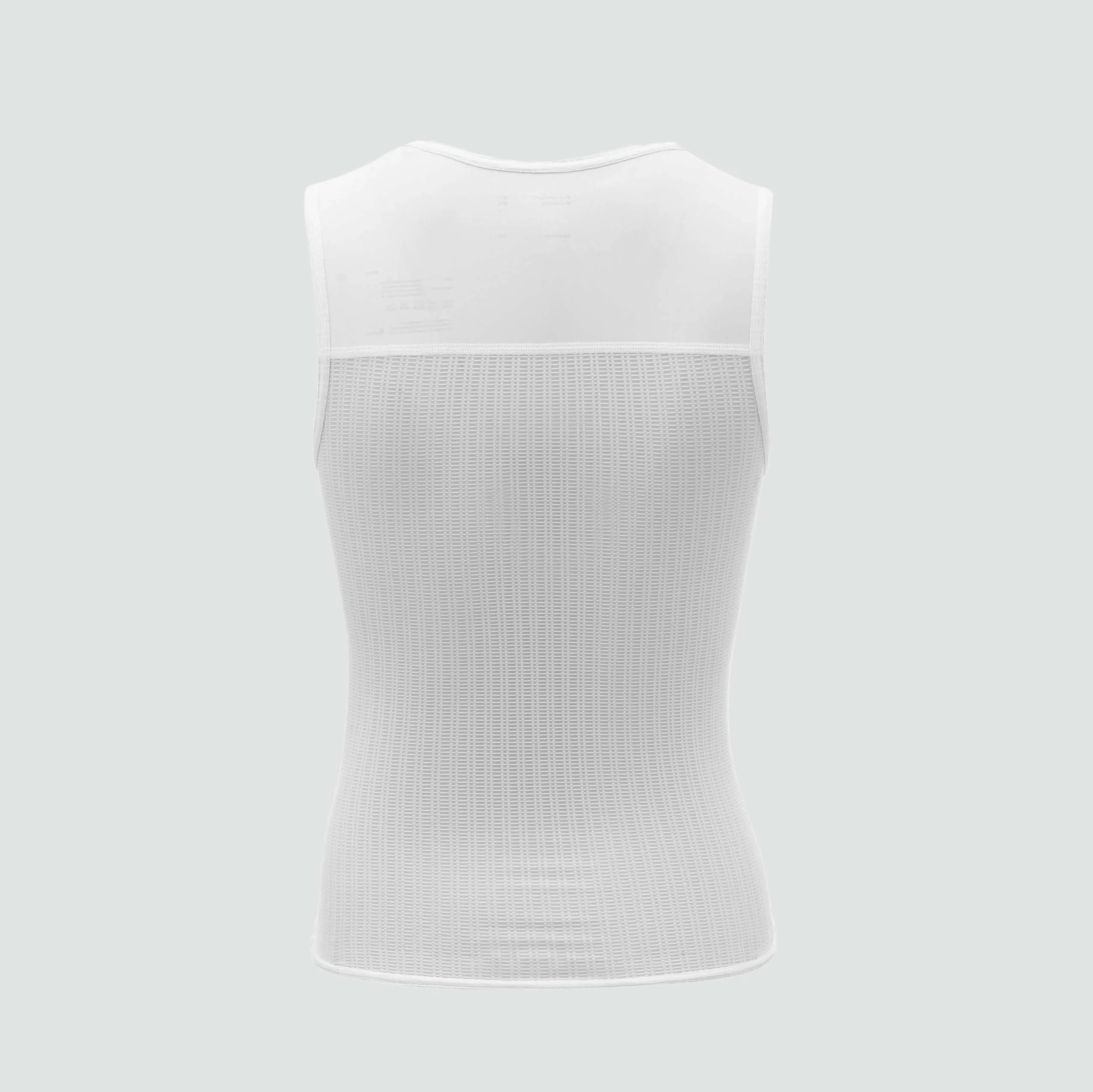 Mono Womens Sleeveless Base Layer - White