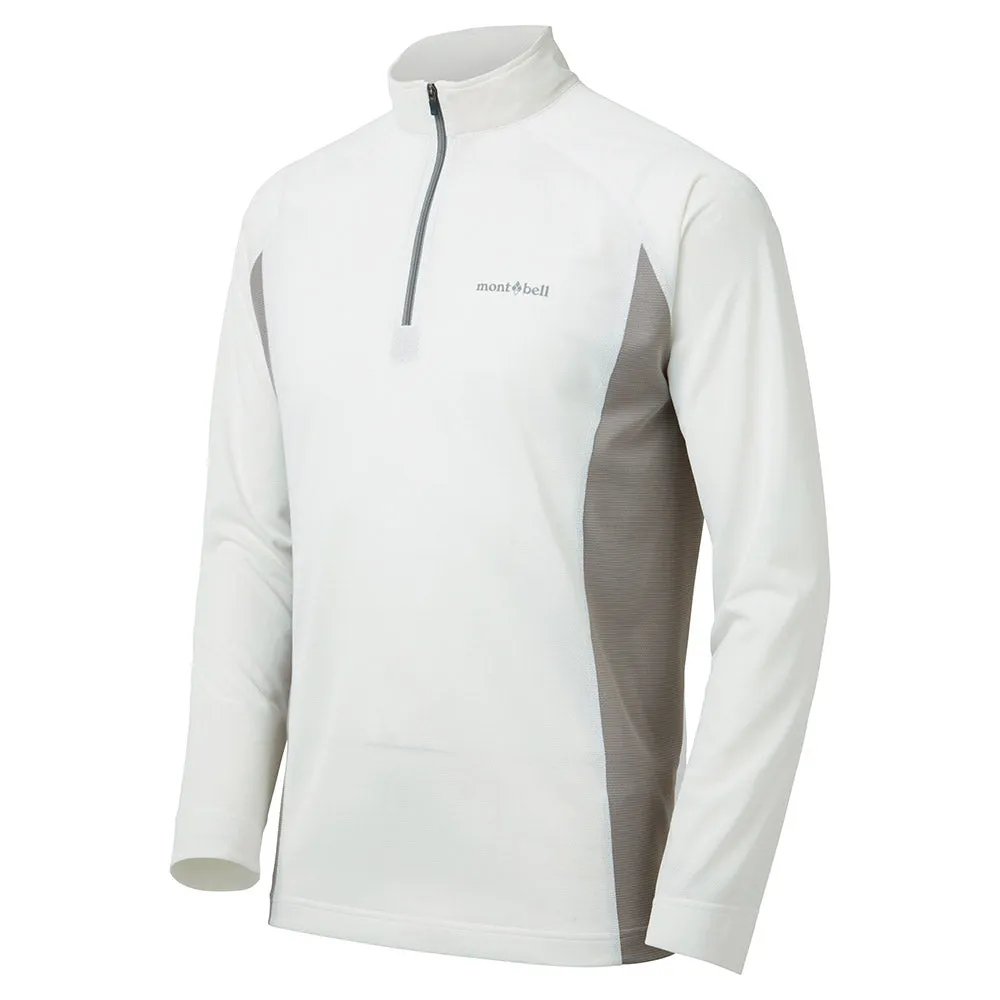 Montbell Cool Long Sleeve Zip Shirt Men's