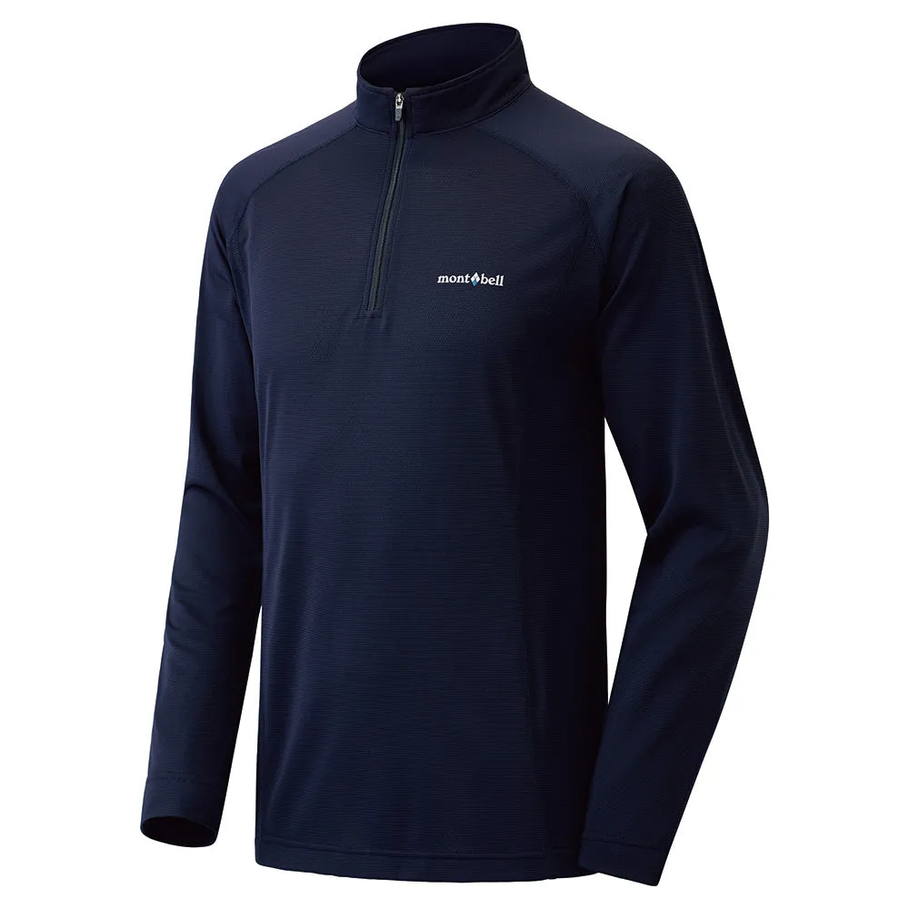 Montbell Cool Long Sleeve Zip Shirt Men's