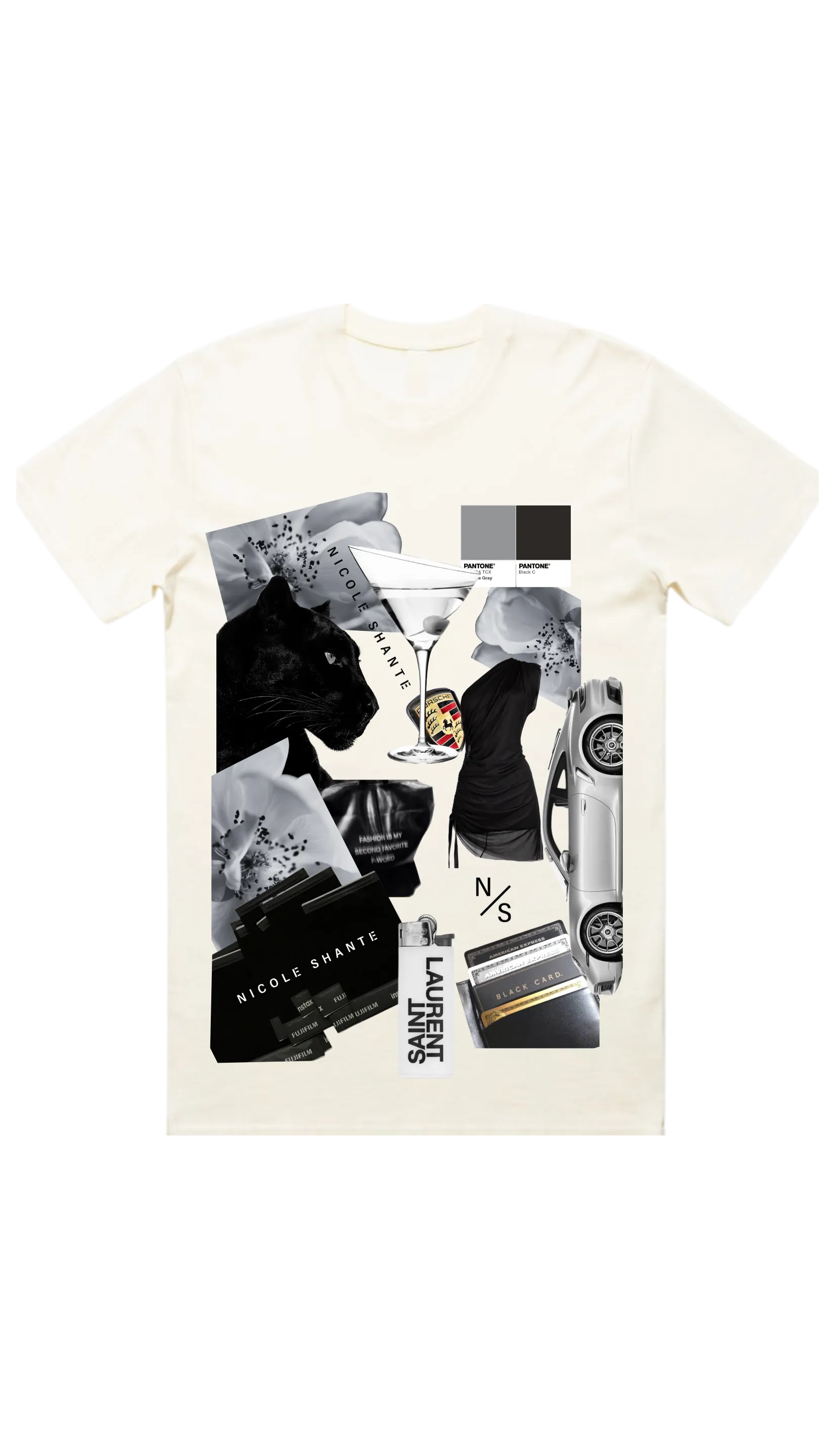 Mood Board T-Shirt Black