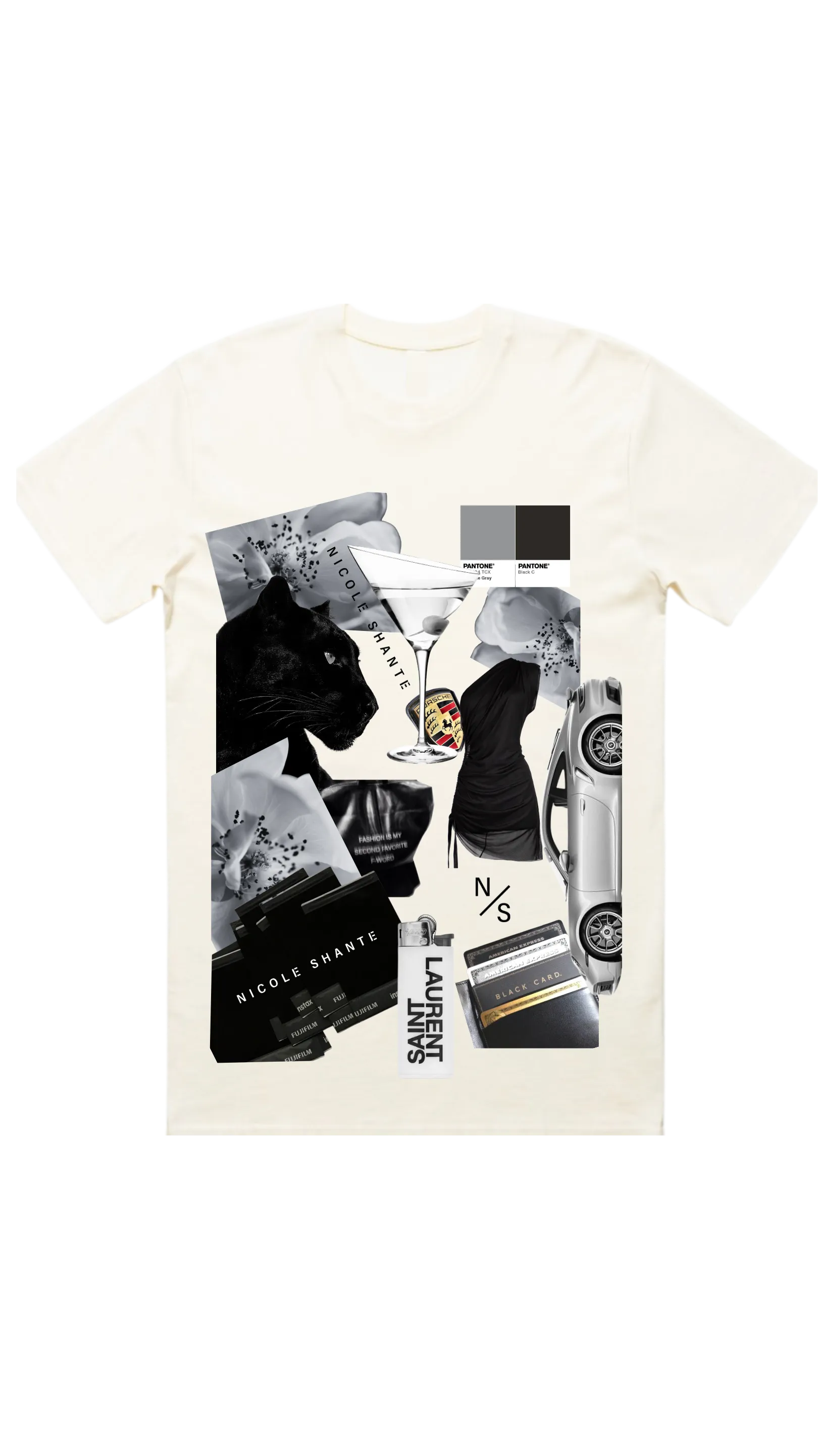 Mood Board T-Shirt Black