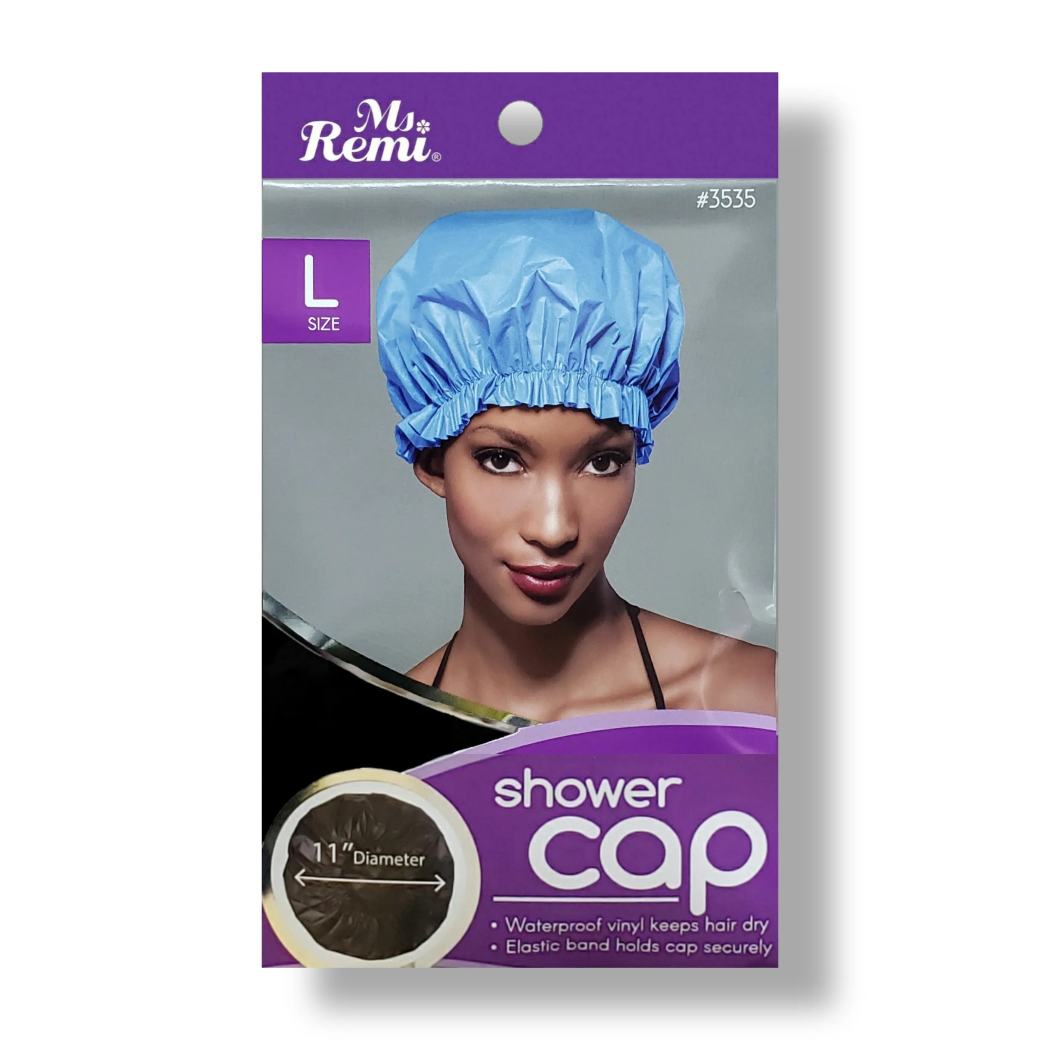 Ms. Remi Assorted Colors Shower Cap (L)
