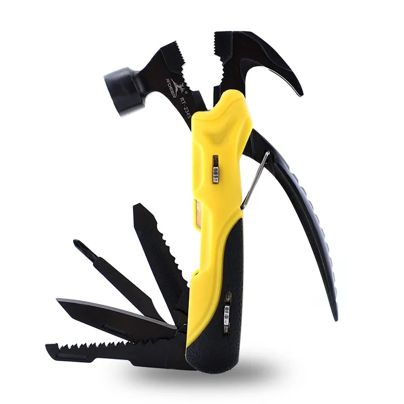 Multi Outdoor Survival Knife 7 in 1 Pocket Multi Function Tools Set