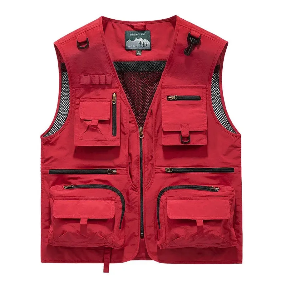 Multi-Pocket Outdoor Utility Vests