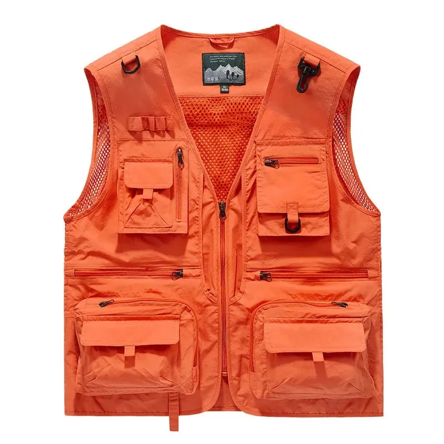 Multi-Pocket Outdoor Utility Vests