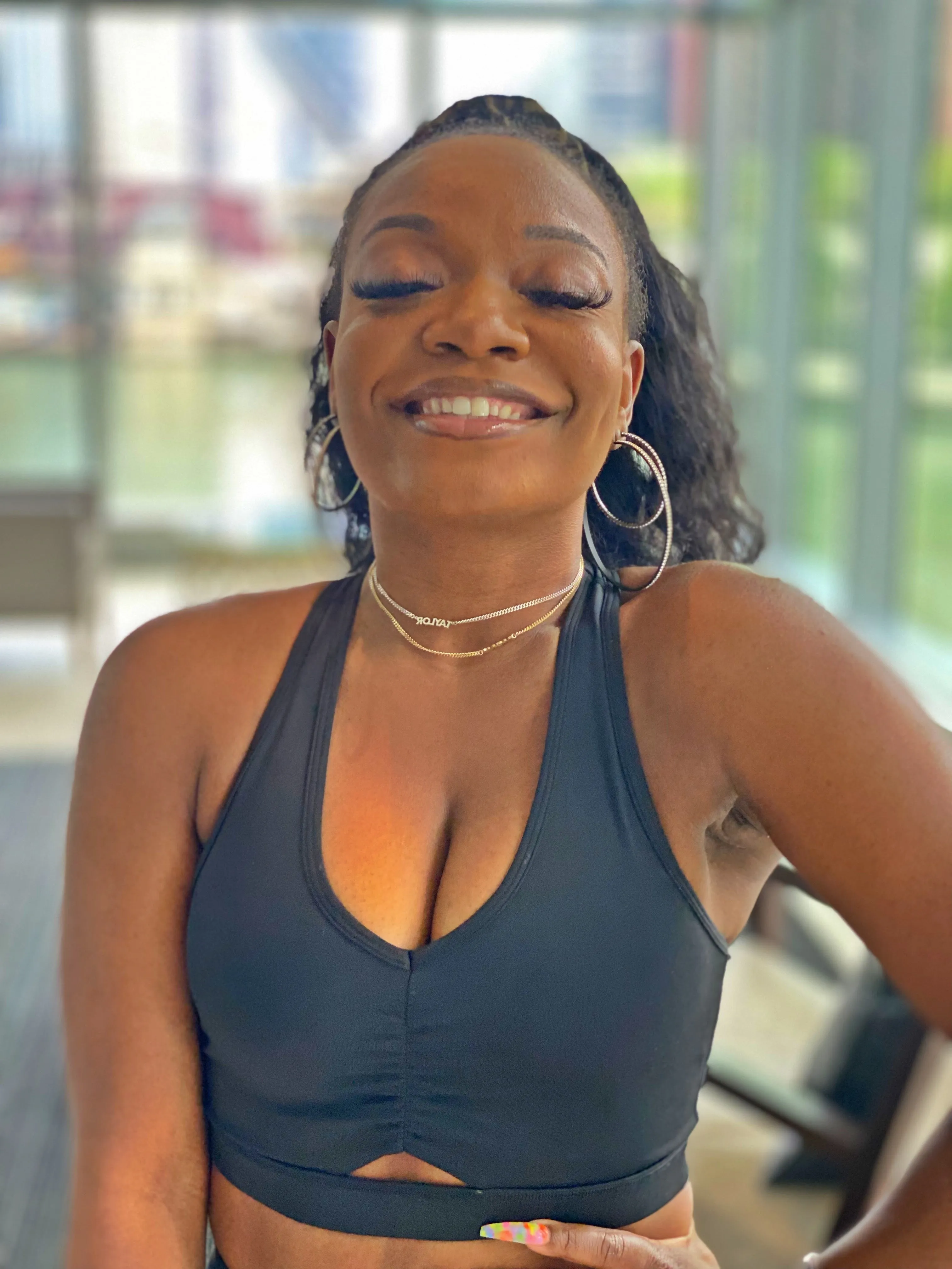 Nia Sports Bra 🖤 (Eco ♻️)