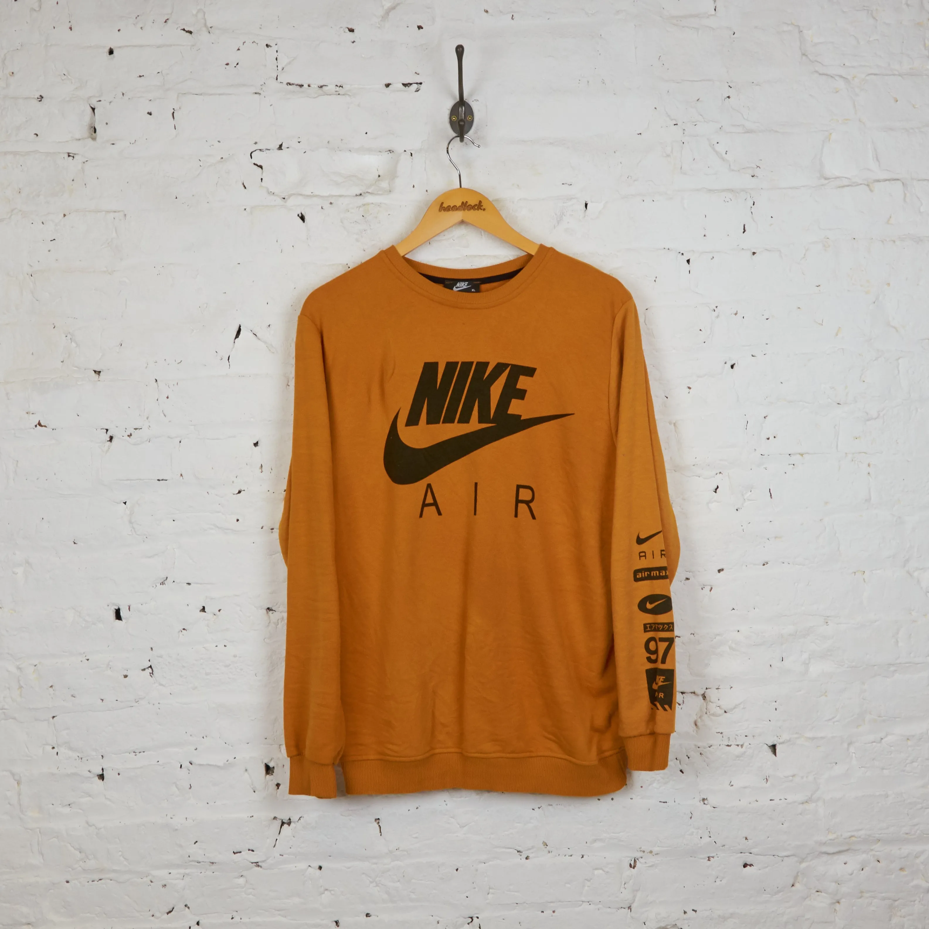Nike Air Sweatshirt - Orange - XL