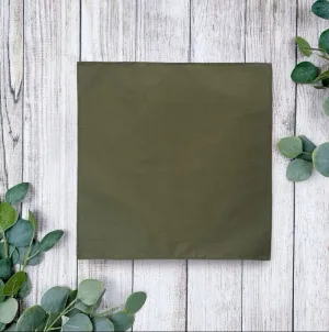 Olive Pocket Square