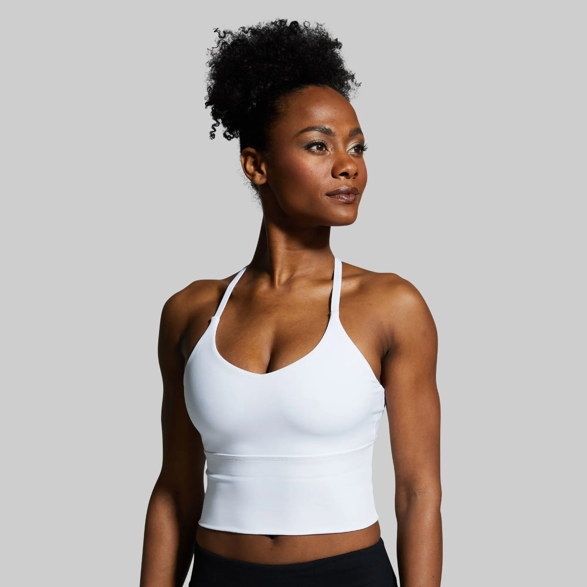 Om The Day Sports Bra 2.0 (White)