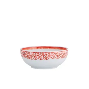 OSCAR DE LA RENTA CORALINA CEREAL BOWL, SET OF 6