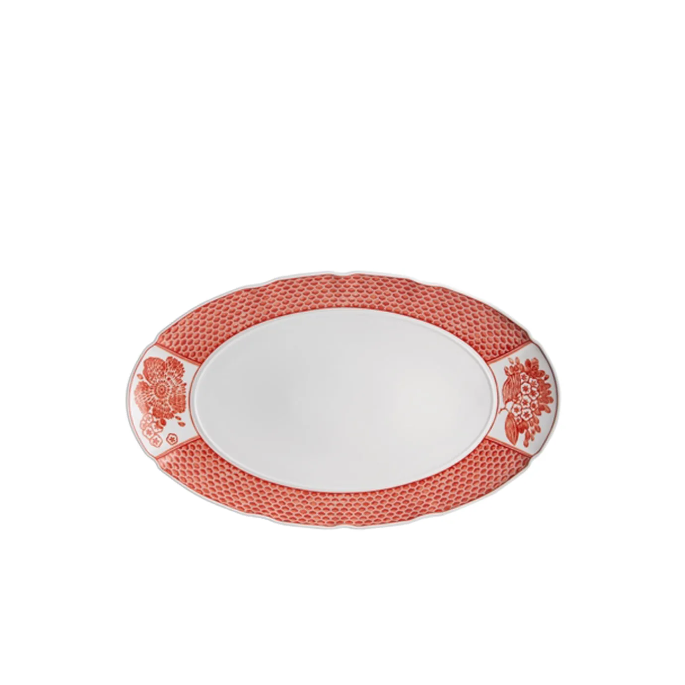 OSCAR DE LA RENTA CORALINA LARGE OVAL PLATTER