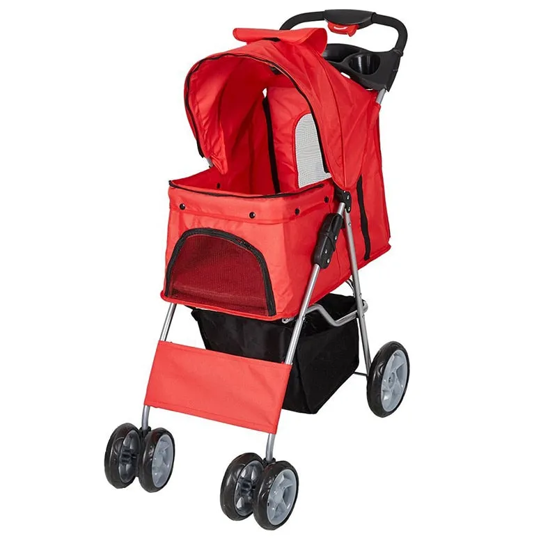 Outdoor Pet Breathable Carrier Strollers