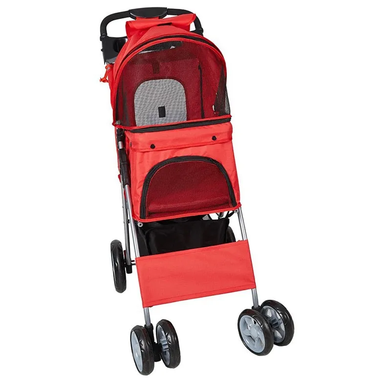 Outdoor Pet Breathable Carrier Strollers