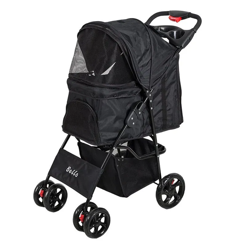 Outdoor Pet Breathable Carrier Strollers