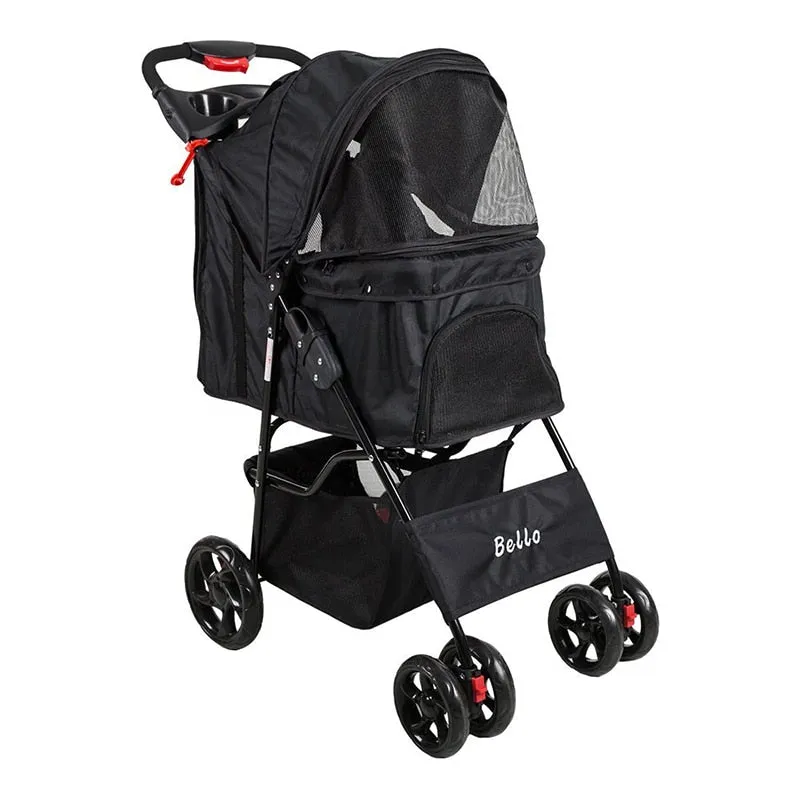 Outdoor Pet Breathable Carrier Strollers