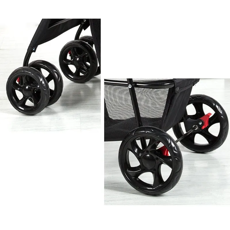 Outdoor Pet Breathable Carrier Strollers