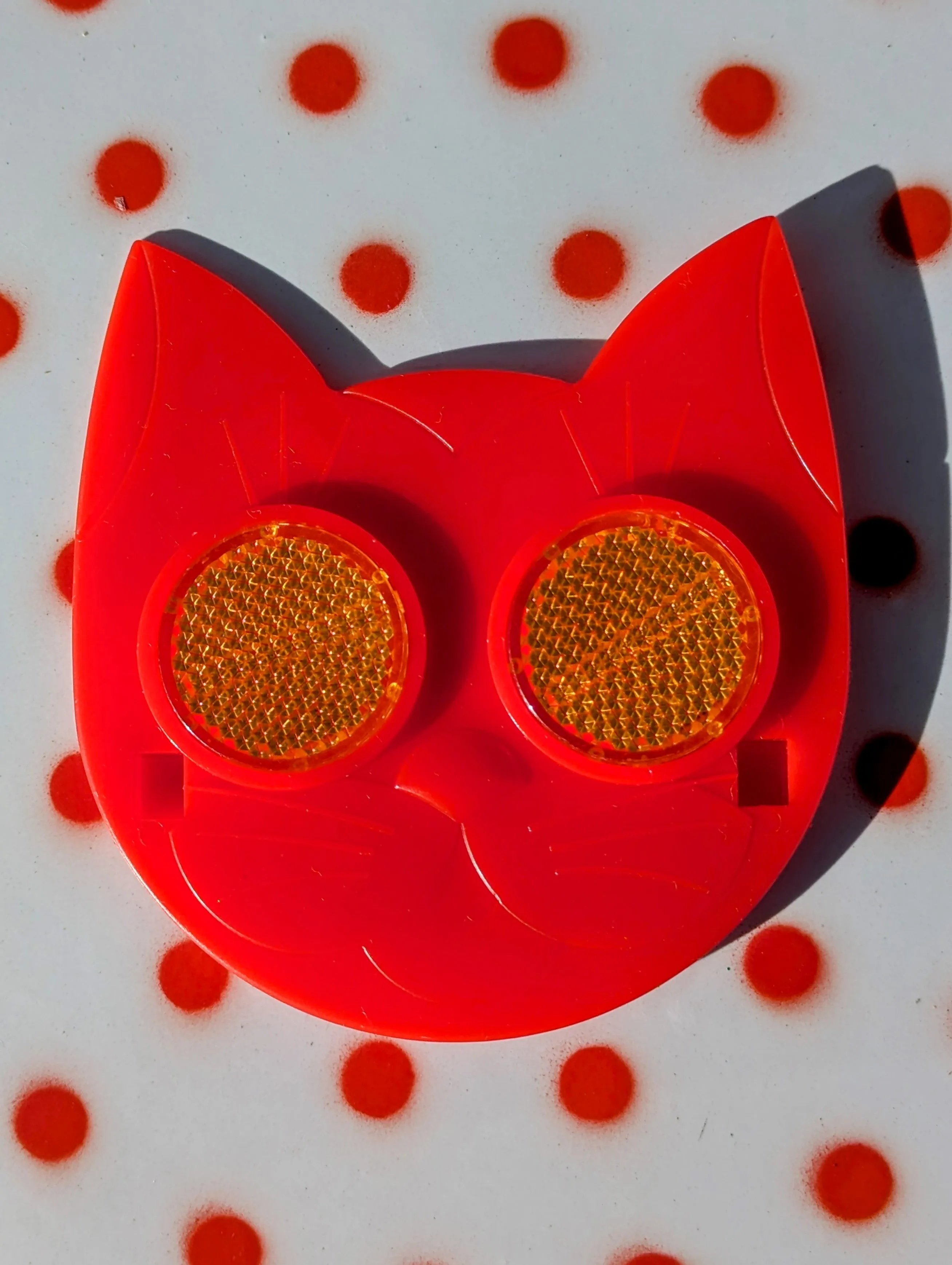 Owl and the pussy cat spoke reflectors
