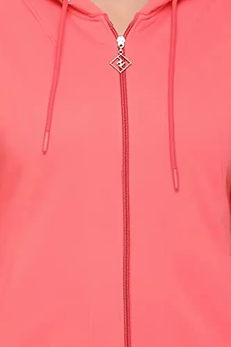 PIPASA Women and Girls Sports Gym Wear Casual warm Track Suit For Winter (XL, CARROT LINE)