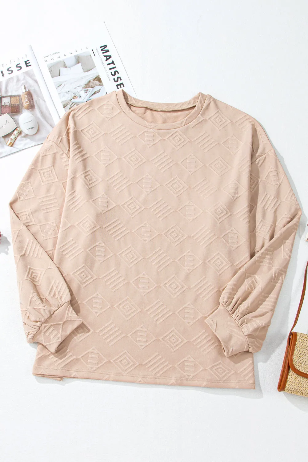 Plus Size Crew Neck Sweatshirt