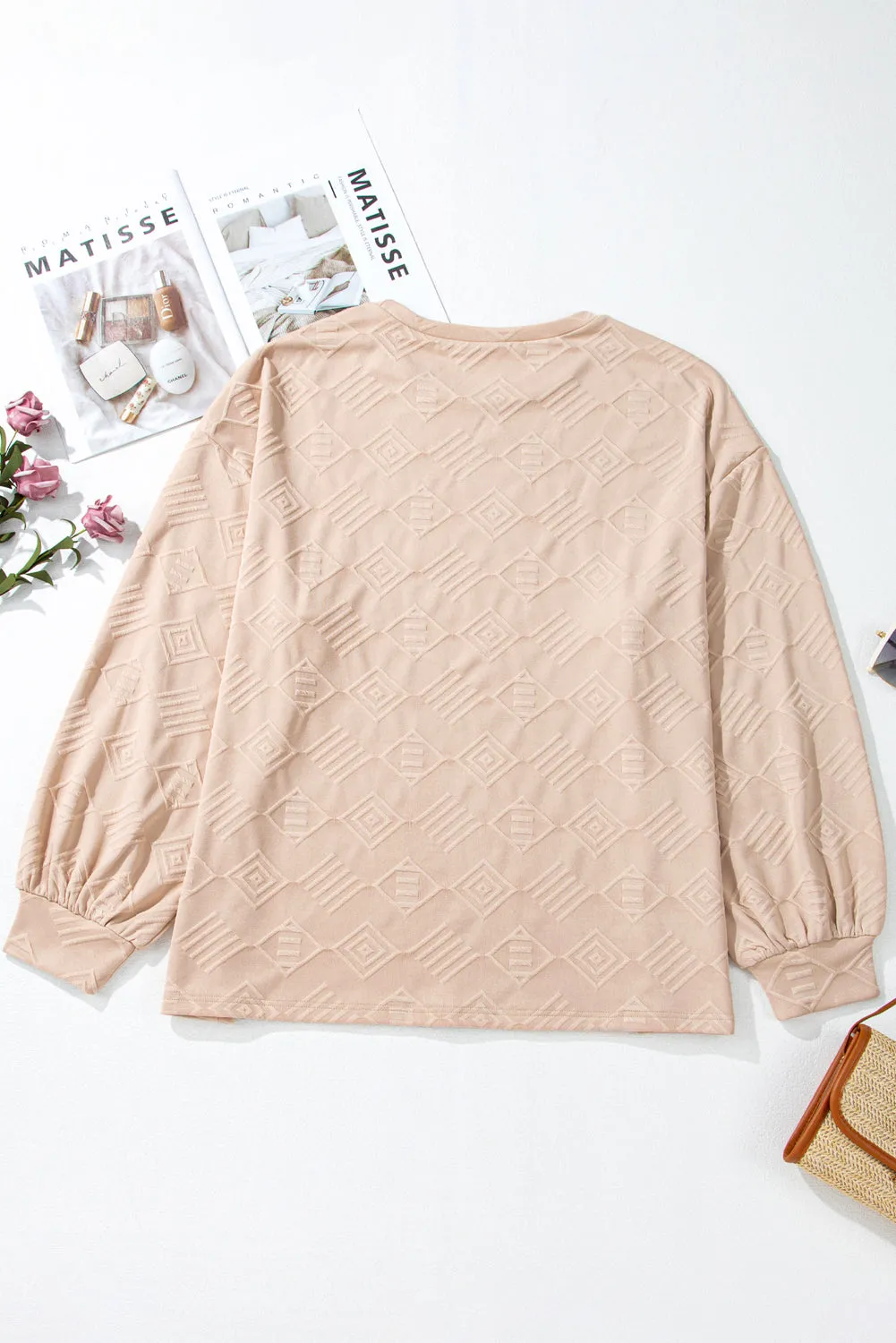 Plus Size Crew Neck Sweatshirt