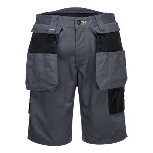 Portwest PV3 Holster Work Shorts Grey/Black