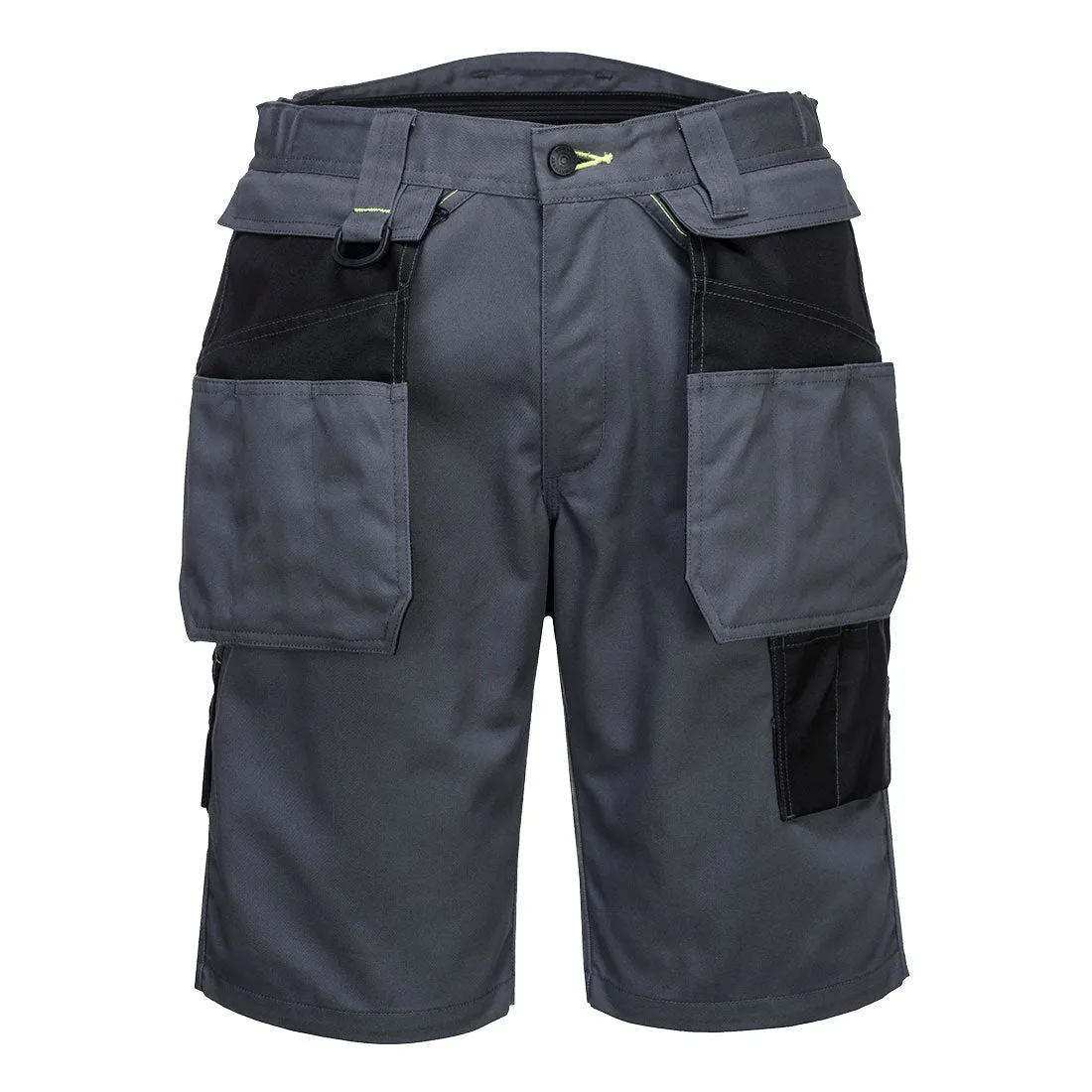 Portwest PV3 Holster Work Shorts Grey/Black