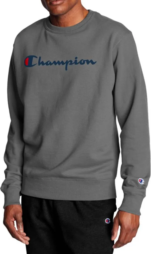 POWERBLEND FLEECE CREW SCRIPT LOGO MEN'S