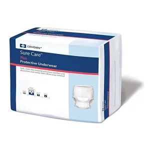 Protective Underwear, Medium, 1605 - 4 Packs of 20