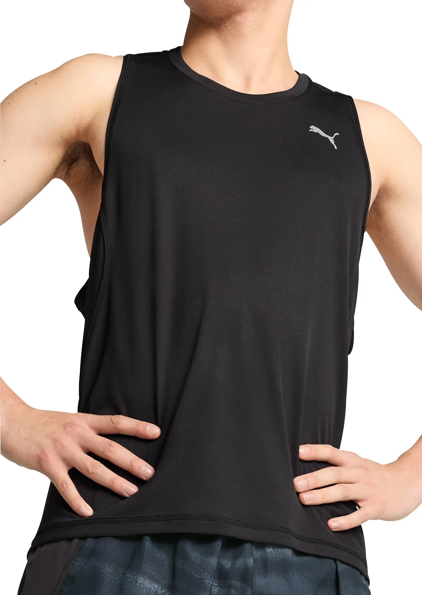 Puma Velocity Mens Running Vest - Black